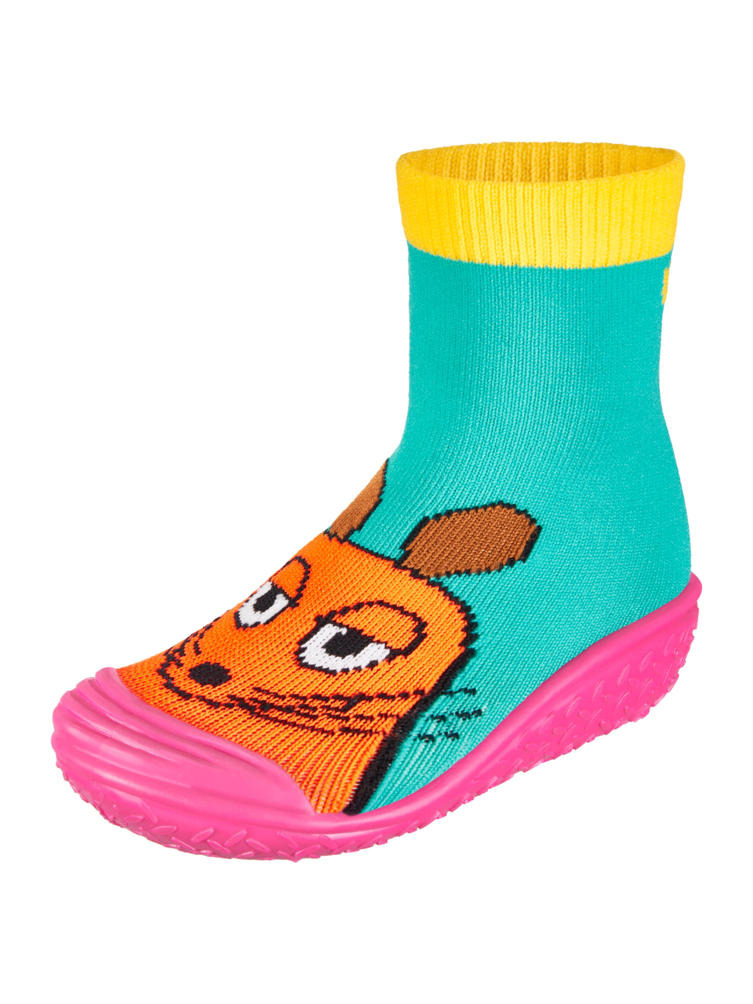 PLAYSHOES Badeschuh 'Die Maus Freunde' in Pink: Vorderseite