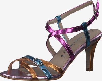 TAMARIS Strap sandal in Pink: front