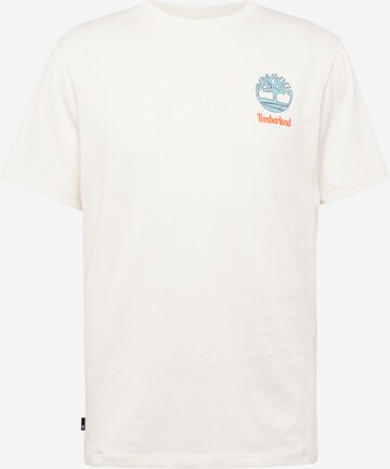 T-Shirt TIMBERLAND en blanc : devant