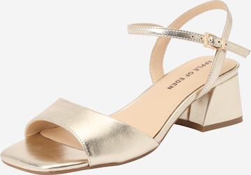 Apple of Eden Remmisandaalit 'FLORE 21' värissä beige: etupuoli