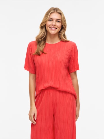 Maglietta 'VIPLISA' di VILA in rosso: frontale