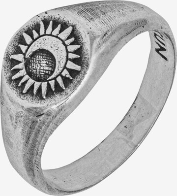 Haze&Glory Ring in Silver: front