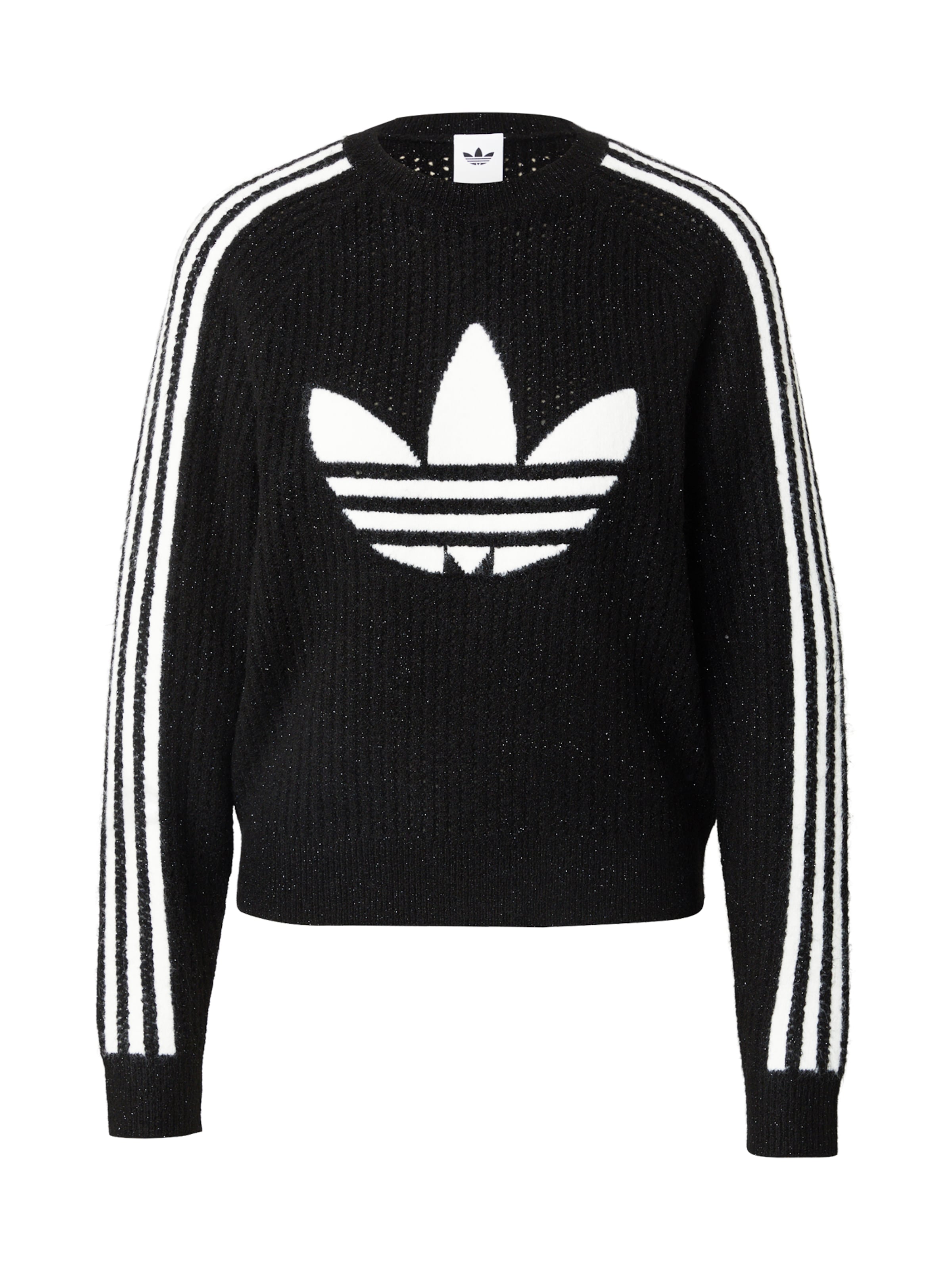 Pull-over ADIDAS ORIGINALS en noir : devant