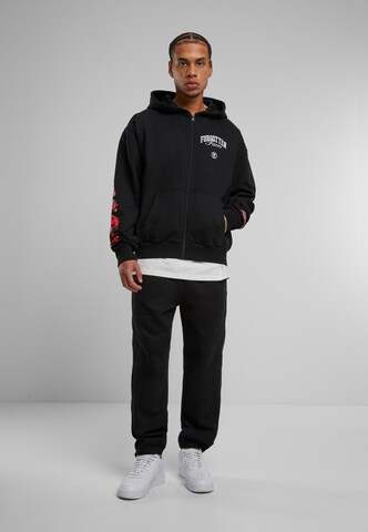 Forgotten Faces Sweat jacket in Black