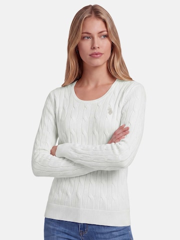 U.S. POLO ASSN. Sweater in White