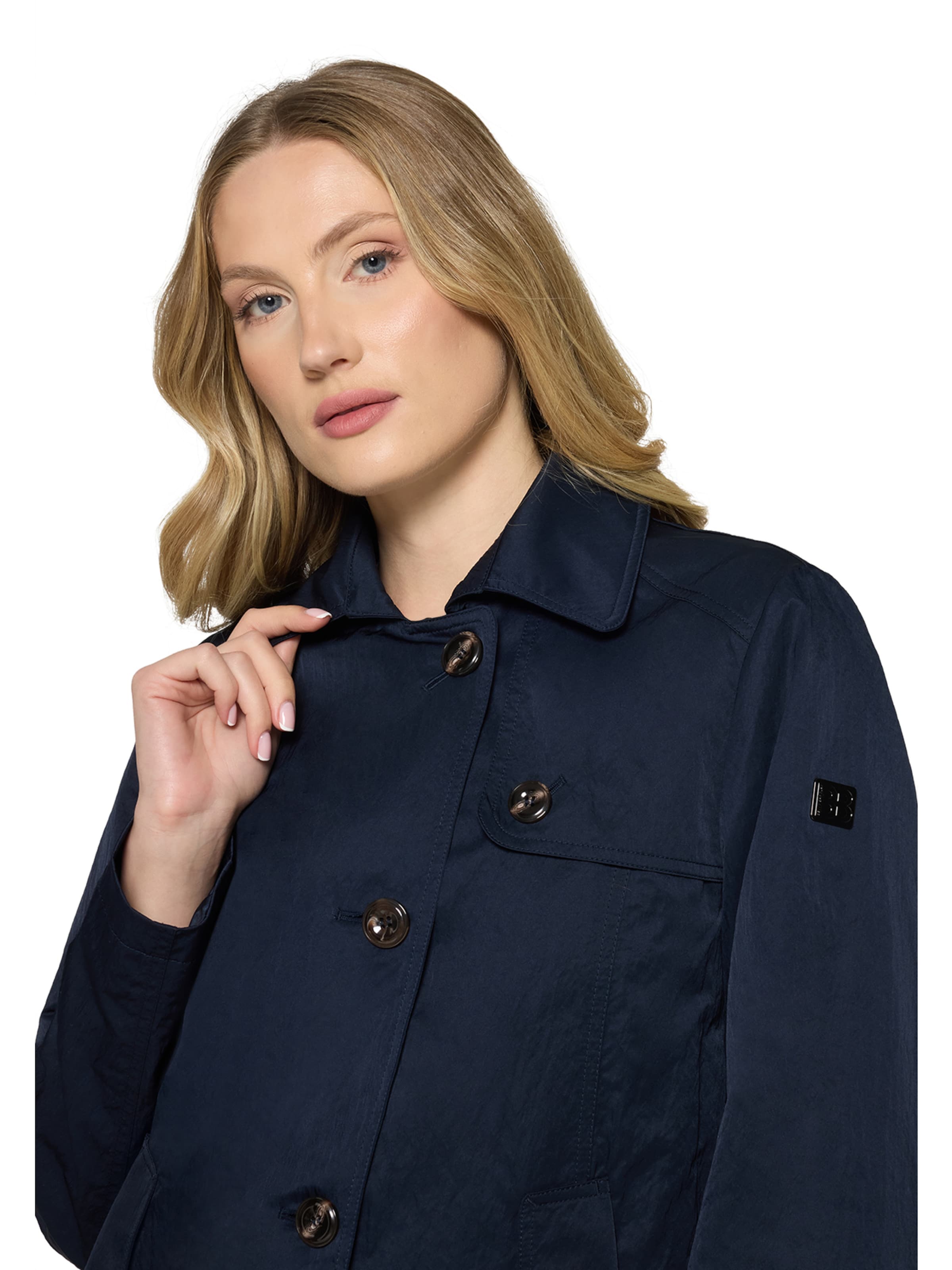 Betty Barclay Kurzmantel mit Kragen in Blau