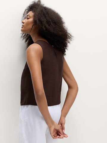Haut Marks & Spencer en marron