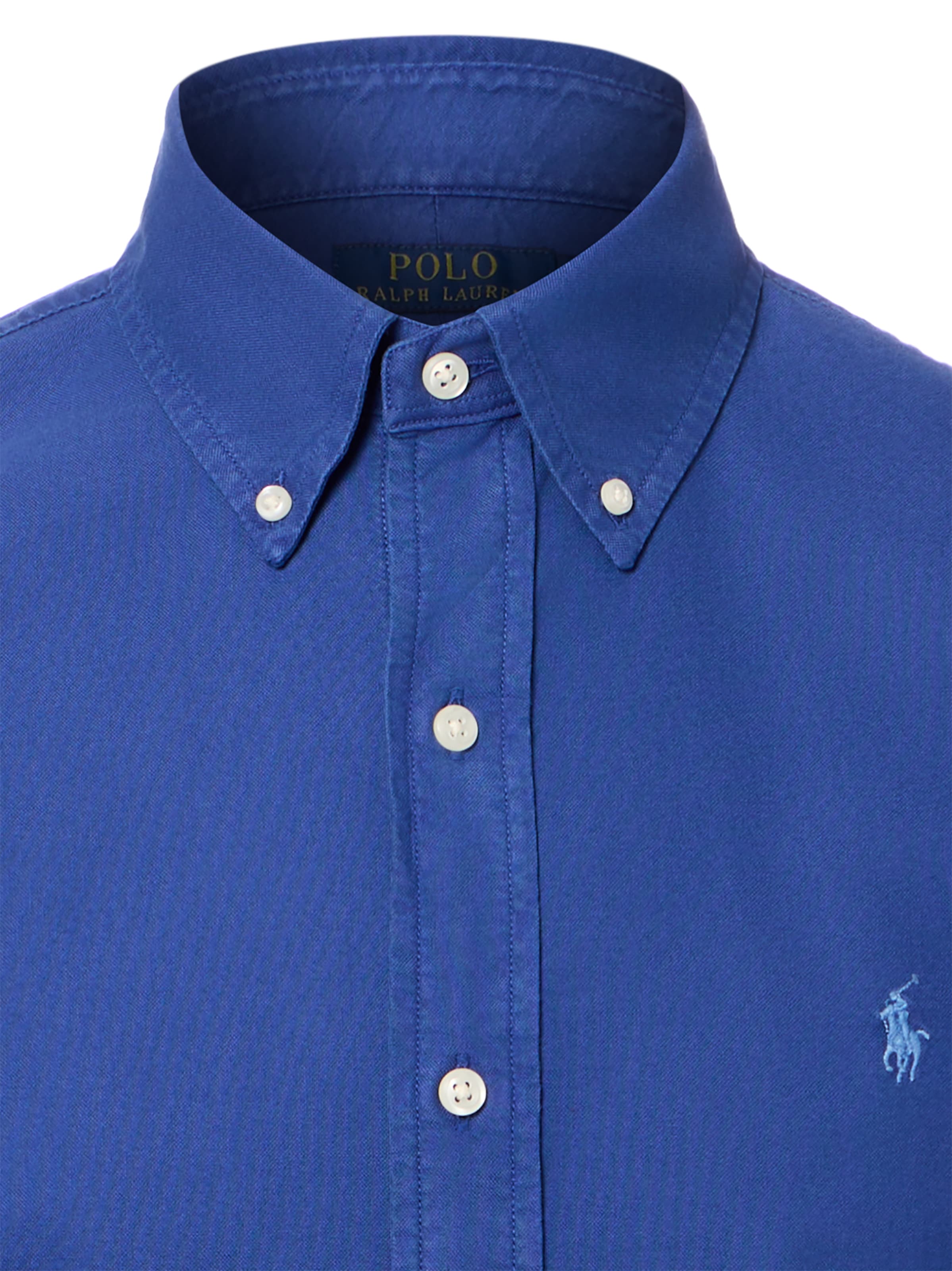 Coupe regular Chemise Polo Ralph Lauren en bleu