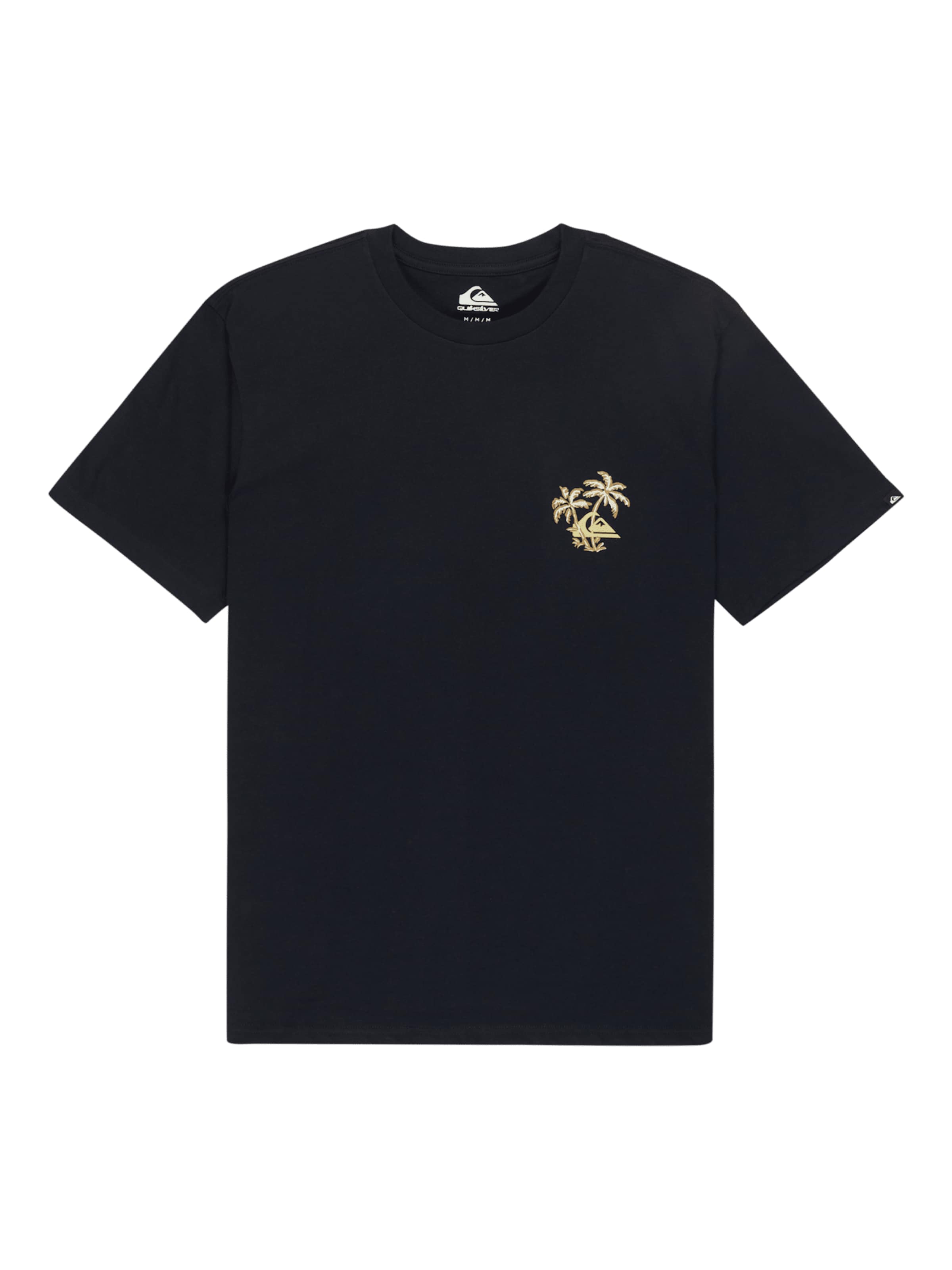 QUIKSILVER Funktionstopp 'Evo Learning From Nature' i svart: framsida