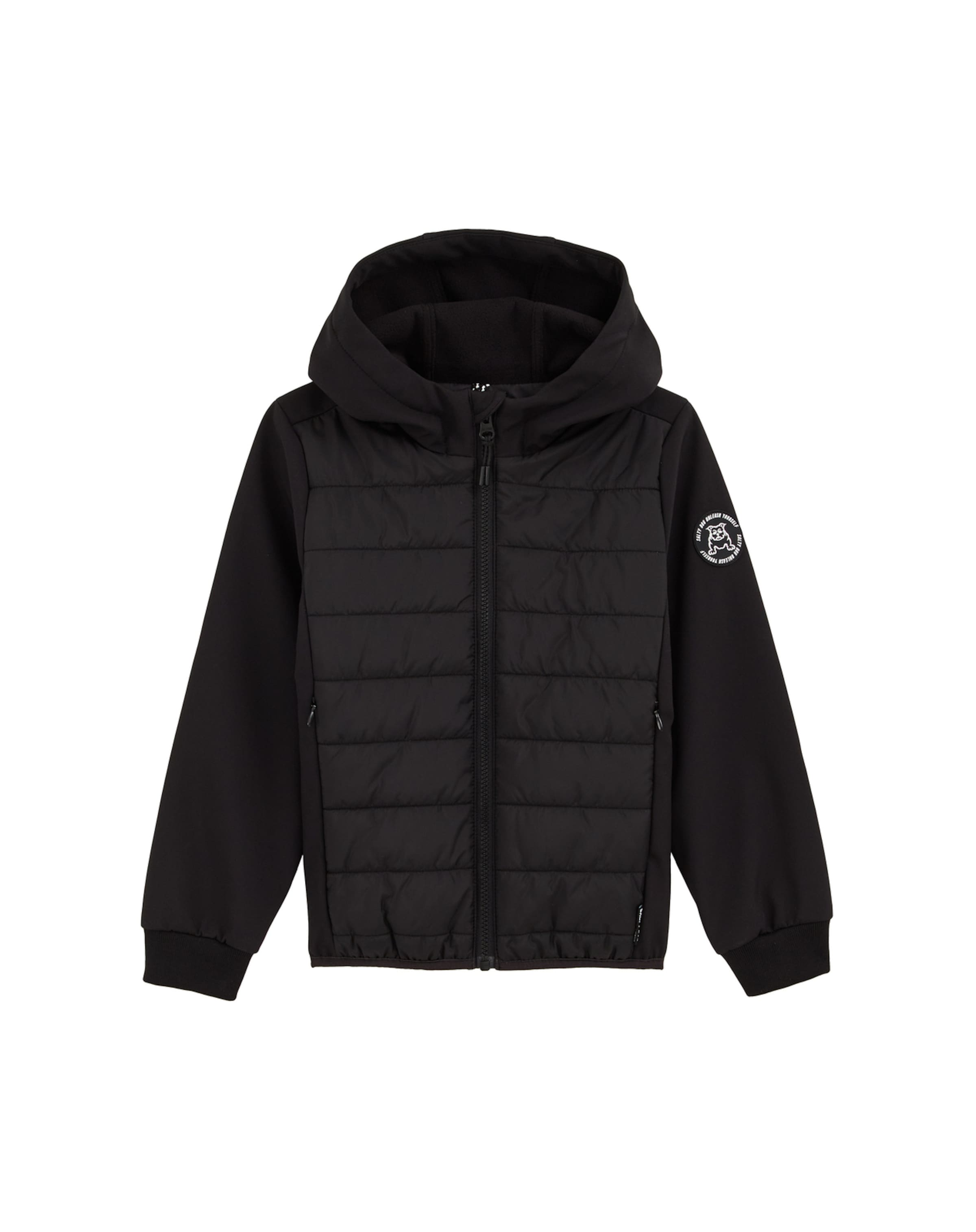 WE Fashion Between-season jacket in Black: front