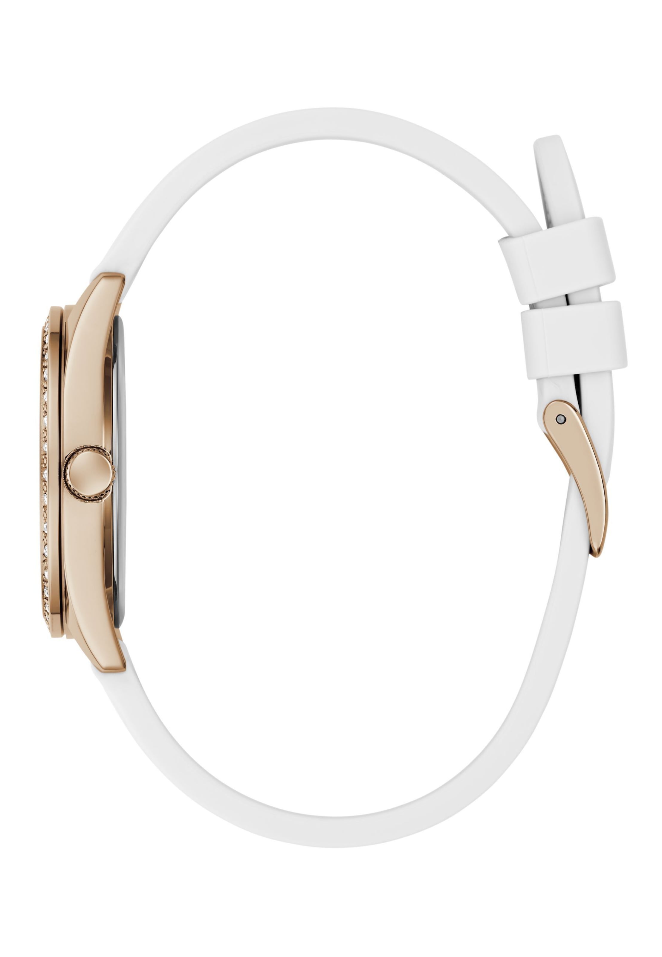 GUESS Analog watch 'AVA' in White