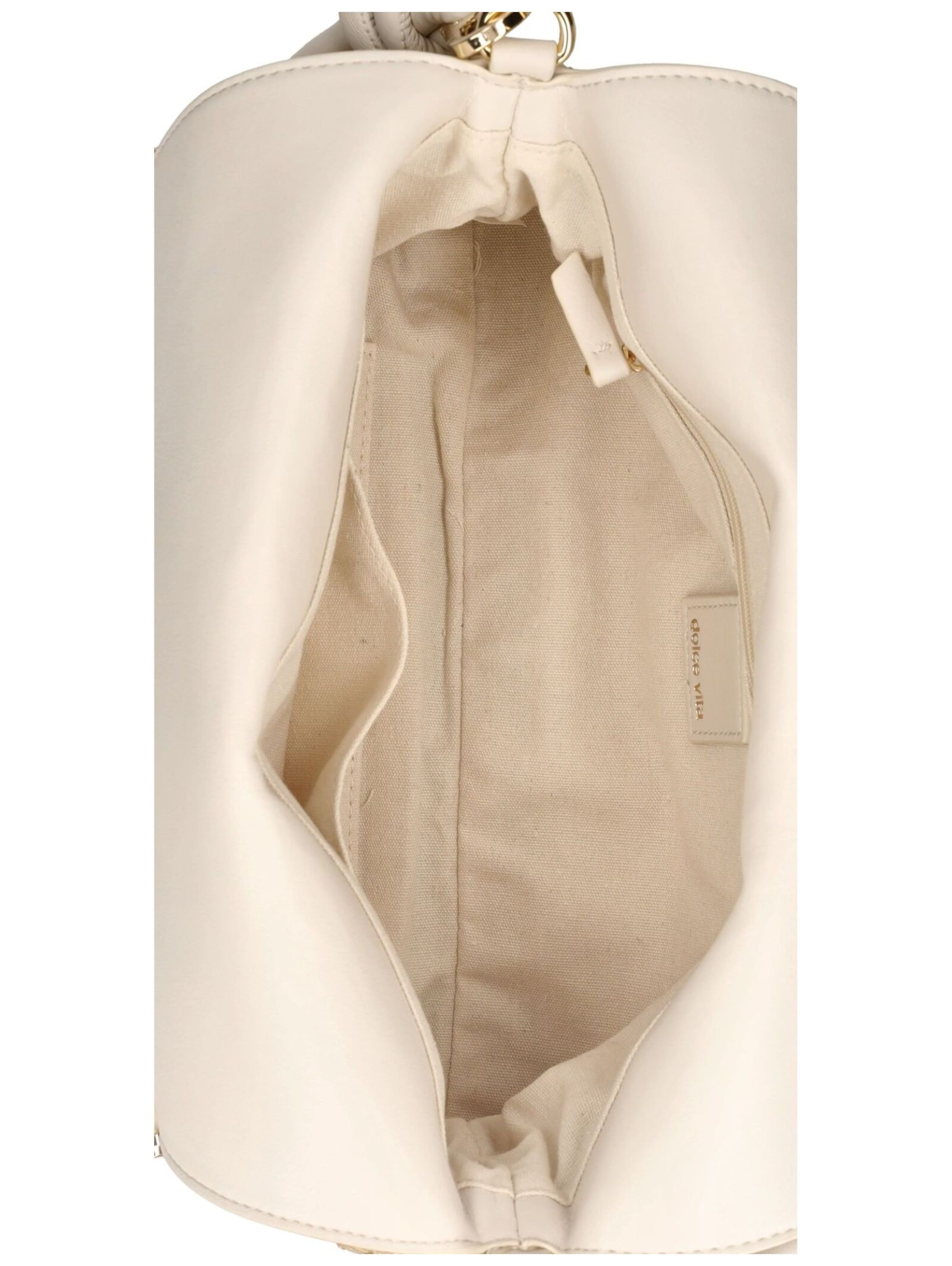 Borsa a mano di Dolce Vita in bianco