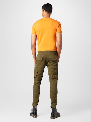 ALPHA INDUSTRIES Конический (Tapered) Брюки-карго 'Combat' в Зеленый
