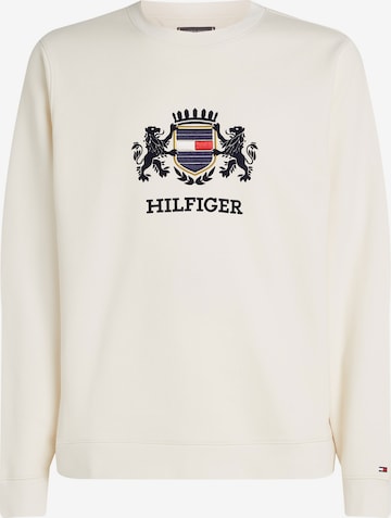 Sweat-shirt TOMMY HILFIGER en blanc : devant