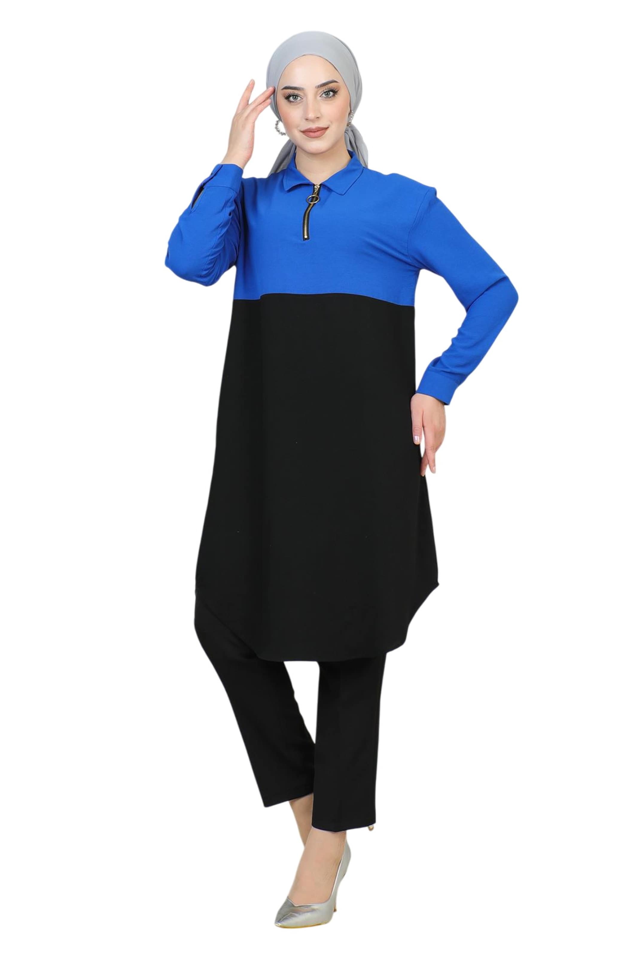 MODAMIHRAM Tunic in Black