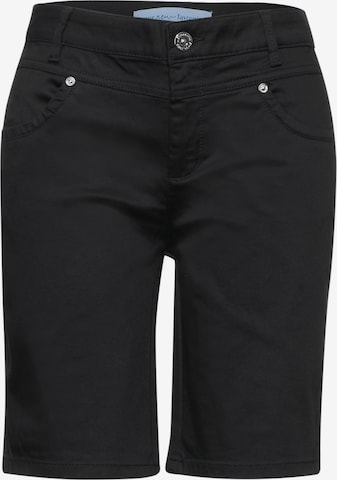 STREET ONE Regular Pants in Black: front