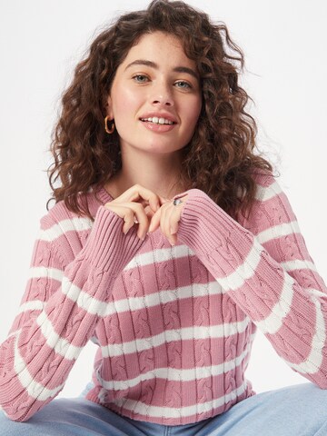 Pull-over UNITED COLORS OF BENETTON en rose