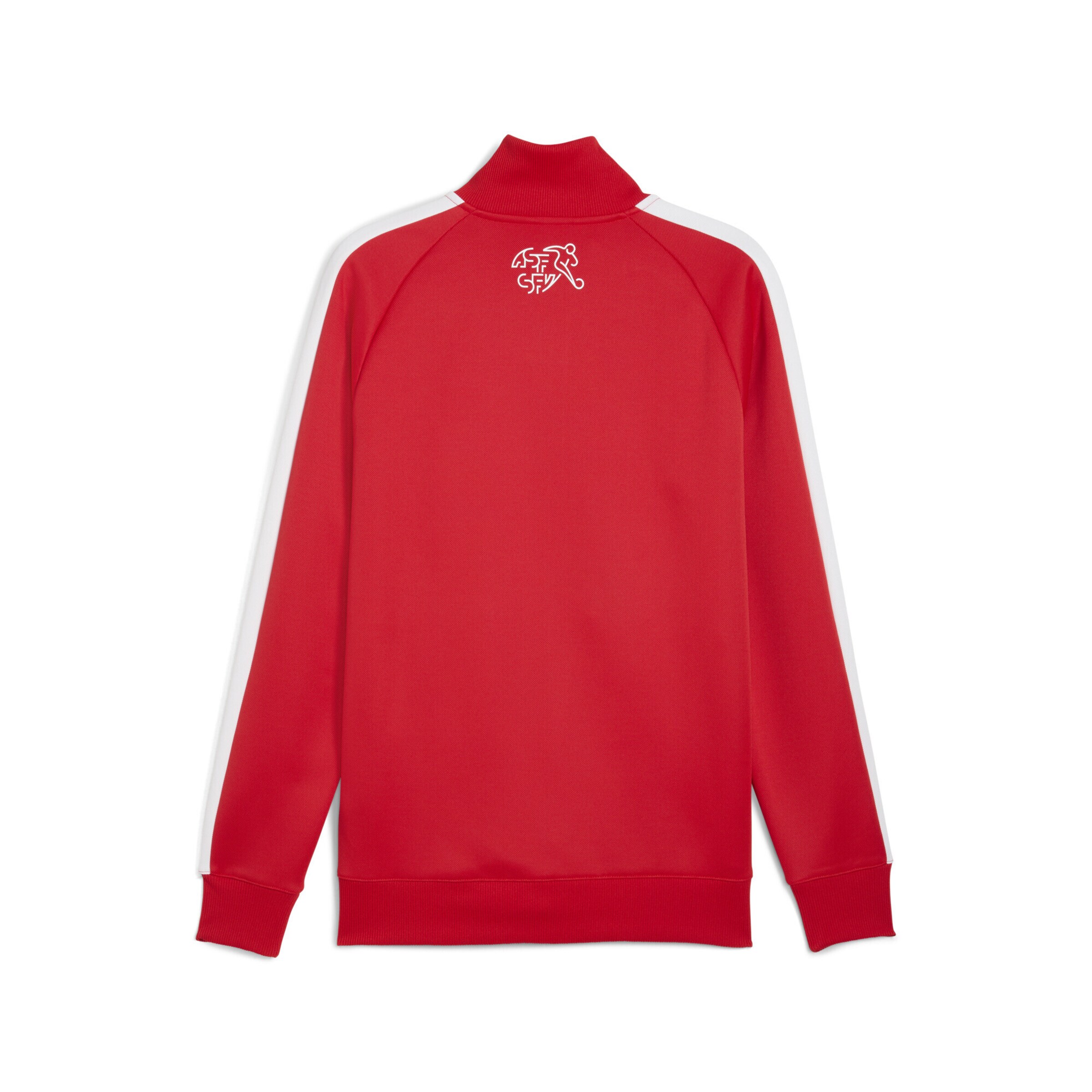 PUMA Trainingsjacke 'Schweiz T7' in Rot