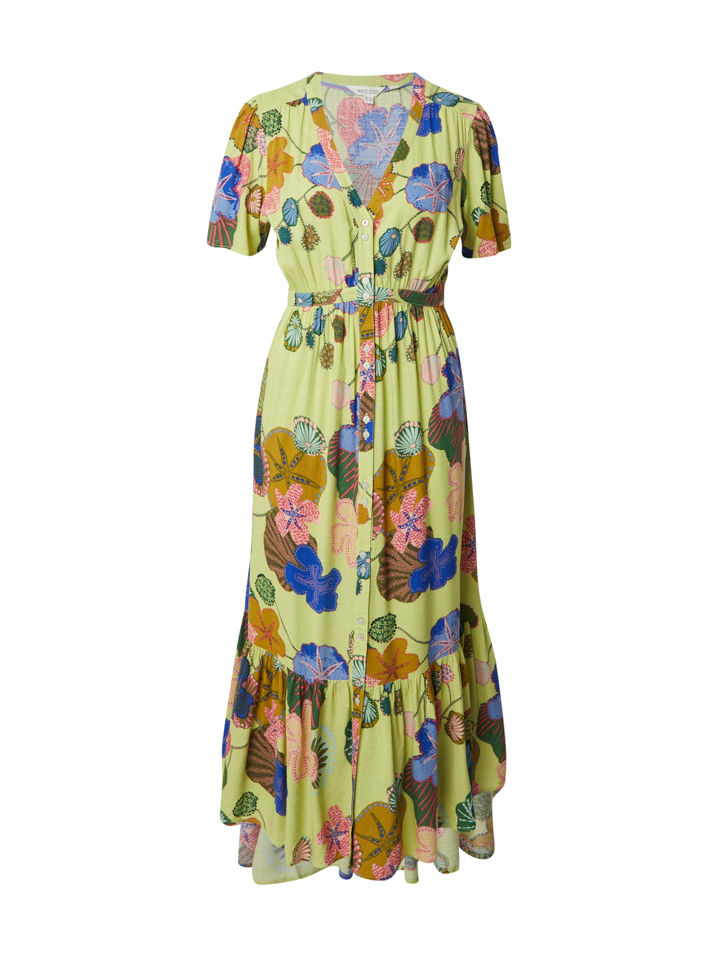 Robe-chemise &#x27;Phoebe&#x27; WHITE STUFF en vert : devant