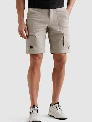 PME Legend Broek 'Airylon relaxed fit shorts' in Grijs: voorkant