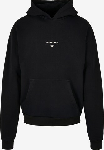 F4NT4STIC Sweatshirt 'Geometrics' in Zwart: voorkant