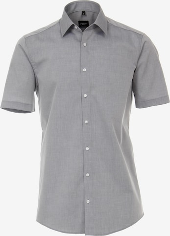 VENTI Business Shirt in Grey: front