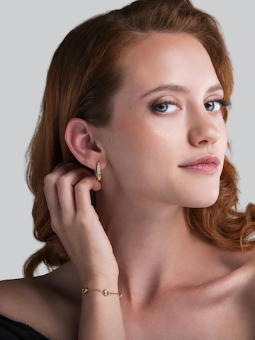 Amberz Oorbellen 'Iris' in Goud