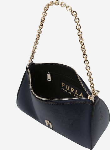 Furla black bag with gold chain hotsell