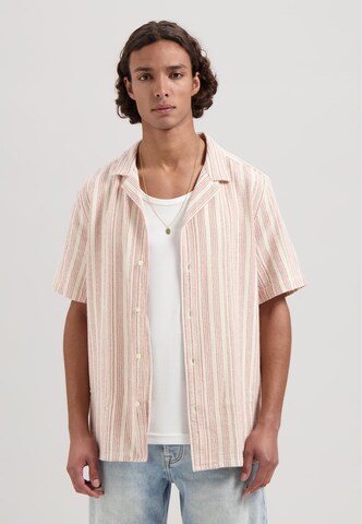 Dstrezzed Regular fit Button Up Shirt 'Sandy' in Beige: front