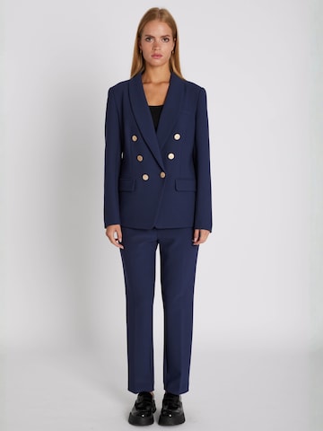 RUE de FEMME Regular Broek ' 6801RDFComfyOlana ' in Blauw: voorkant