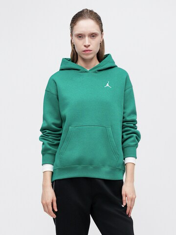 Jordan Sweatshirt 'BRKLN FLC' in Green: front