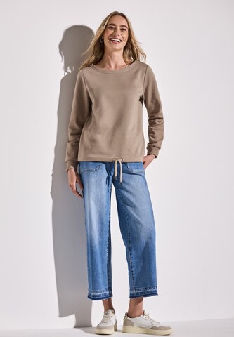 STREET ONE Sweatshirt in Braun