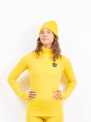 Eivy Funktionsshirt 'Journey' Base-Layer-Top in Gelb: Vorderseite