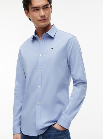 Coupe slim Chemise Tommy Jeans en bleu