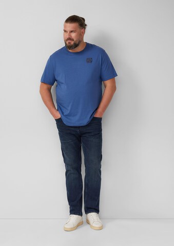 s.Oliver Men Big Sizes Shirt in Blue