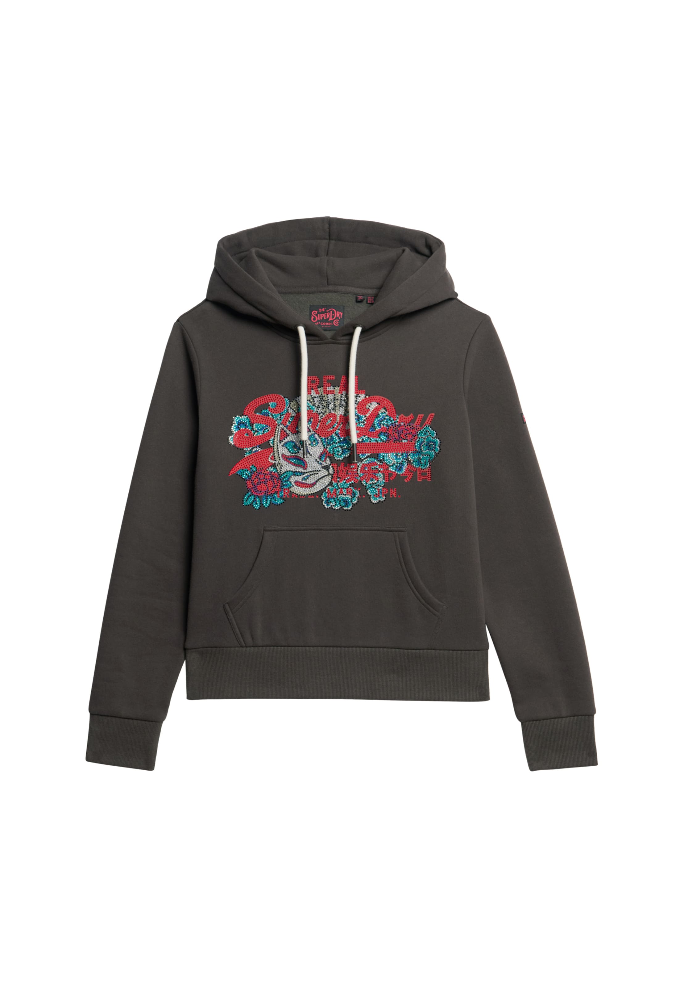 Superdry Sweatshirt 'TOKYO' in Schwarz: Vorderseite