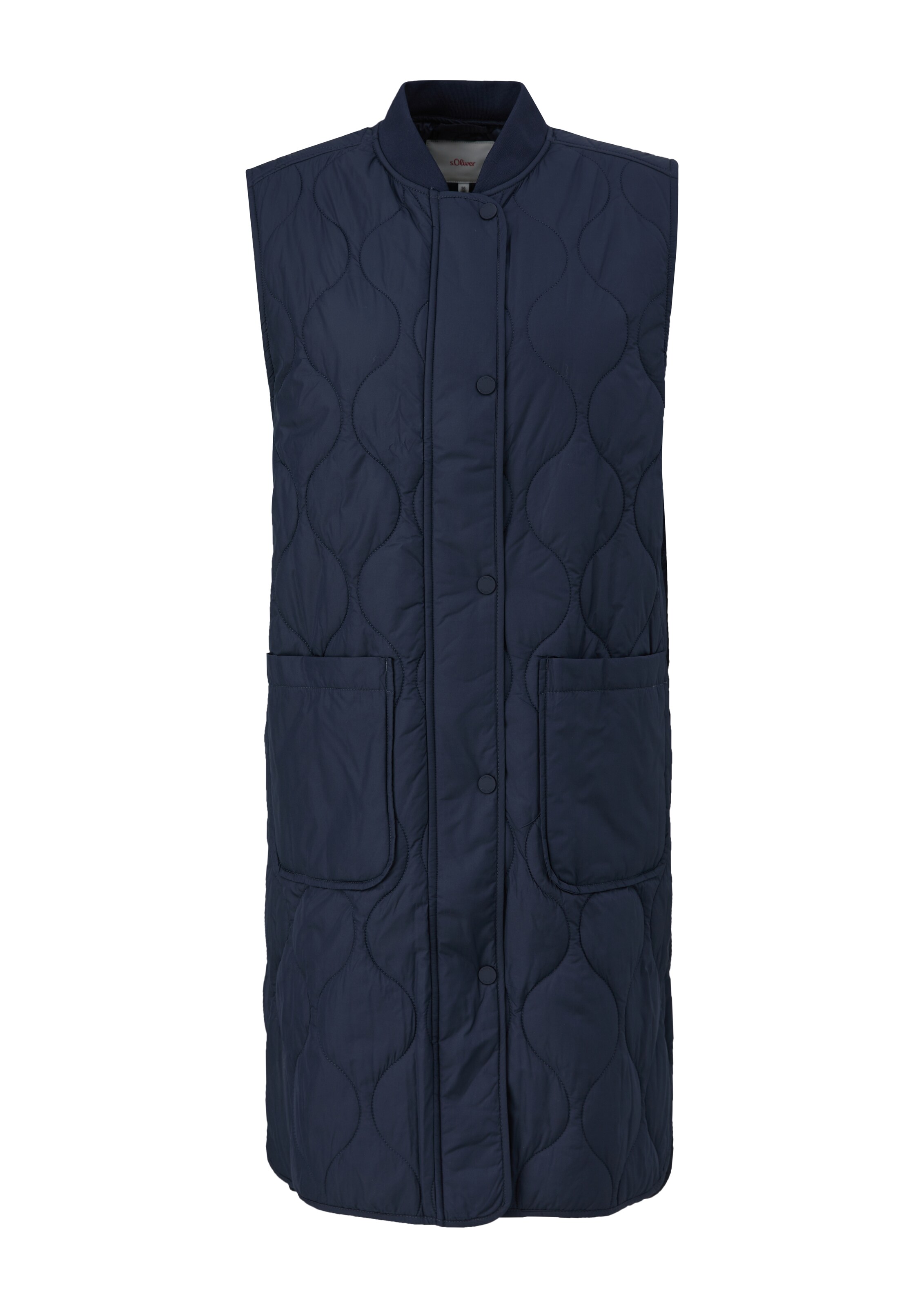 s.Oliver Vest in Blue: front