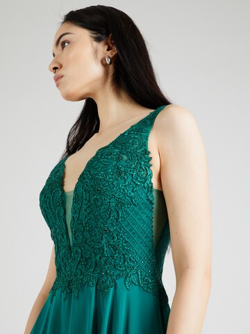 Robe de soirée LUXUAR en vert