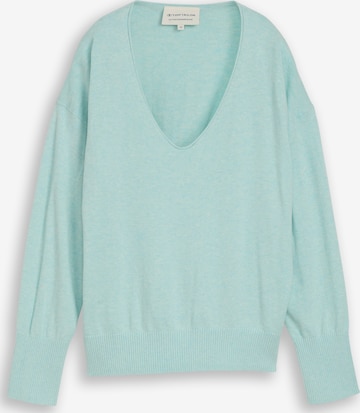 Pullover di TOM TAILOR in verde: frontale
