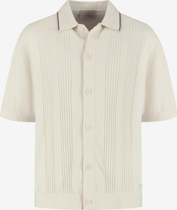 Dstrezzed Regularny krój Kardigan 'Daxton' w kolorze szary: przód