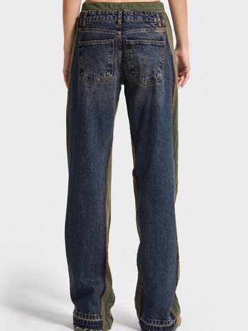 IT'S BASIC Loosefit Jeans 'Loose High Rise Jeans' in Blauw