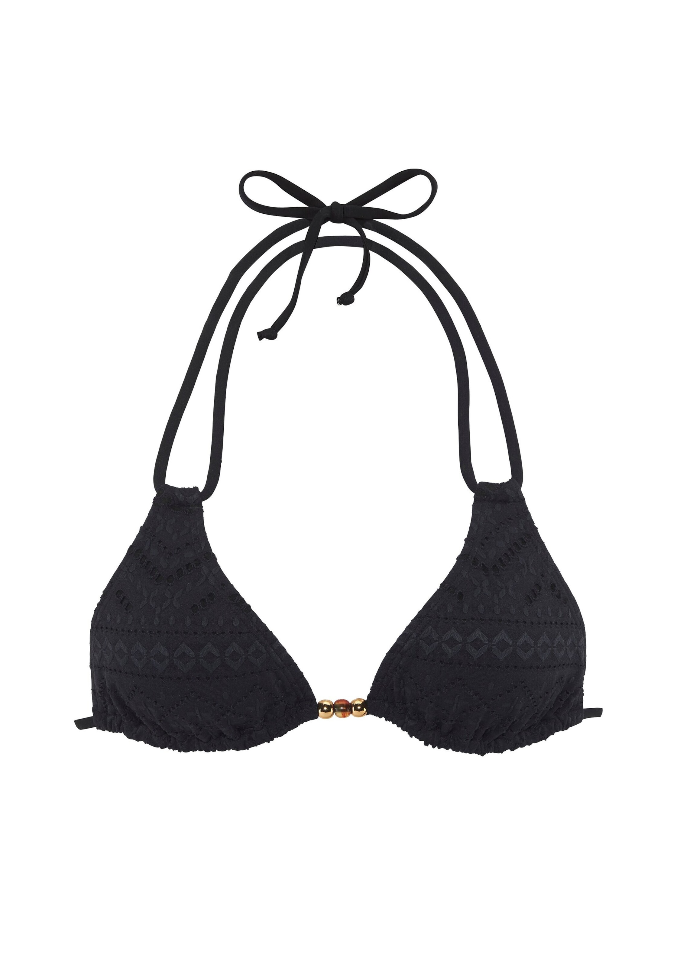 Triangolo Top per bikini di LASCANA in nero: frontale