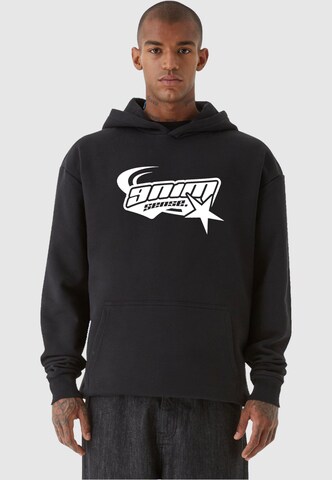 9N1M SENSE - Sudadera 'Star' en negro: frente