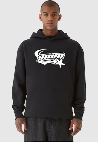 9N1M SENSE Sweatshirt 'Star' in Zwart: voorkant