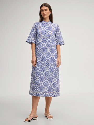 JOOP! Jurk 'Desa' in Blauw: voorkant