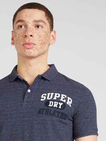 Superdry Тениска в синьо