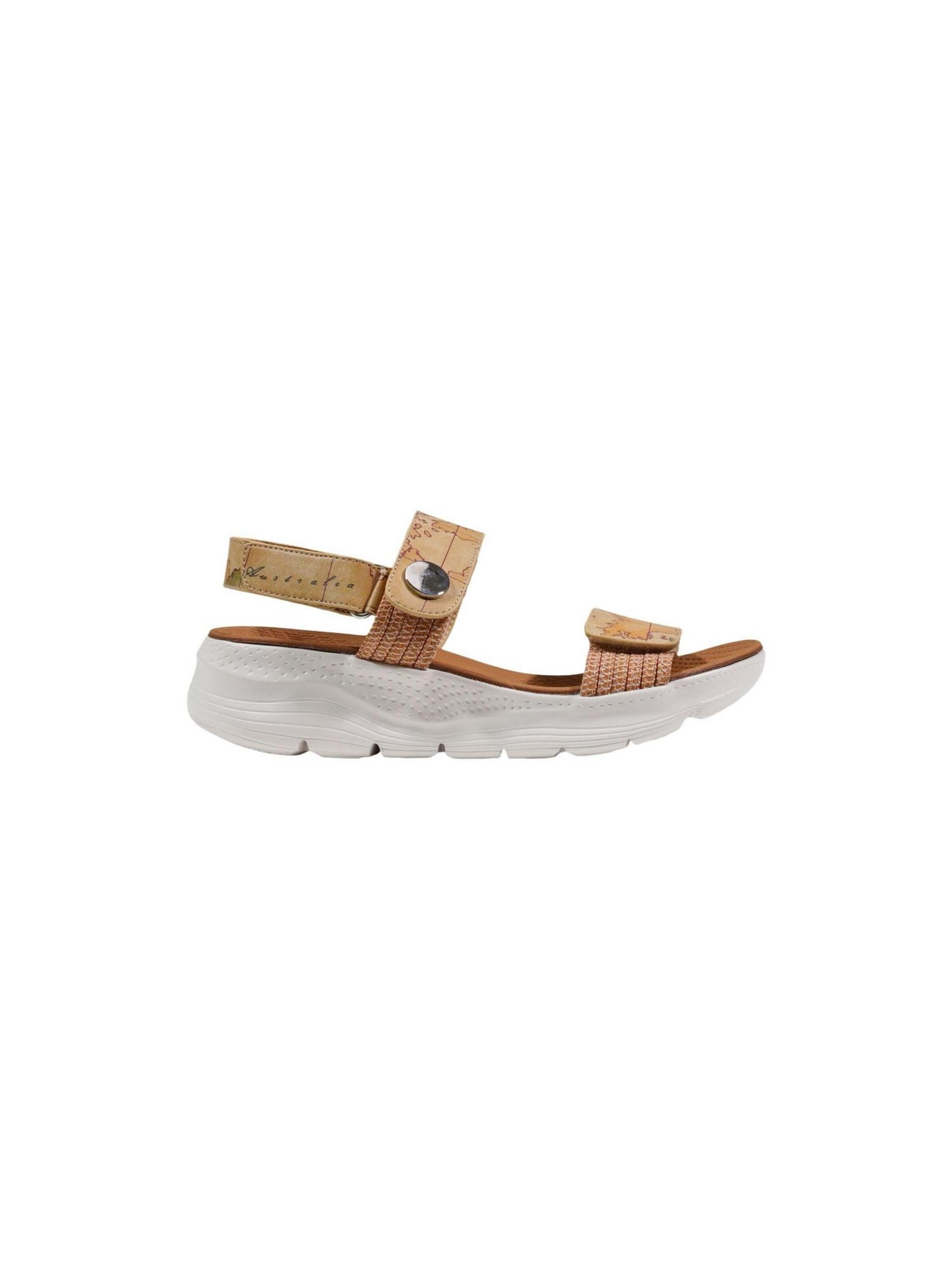 Sandalo 'WEDGE H50 1409 9820' di Alviero Martini 1a clase in beige: frontale