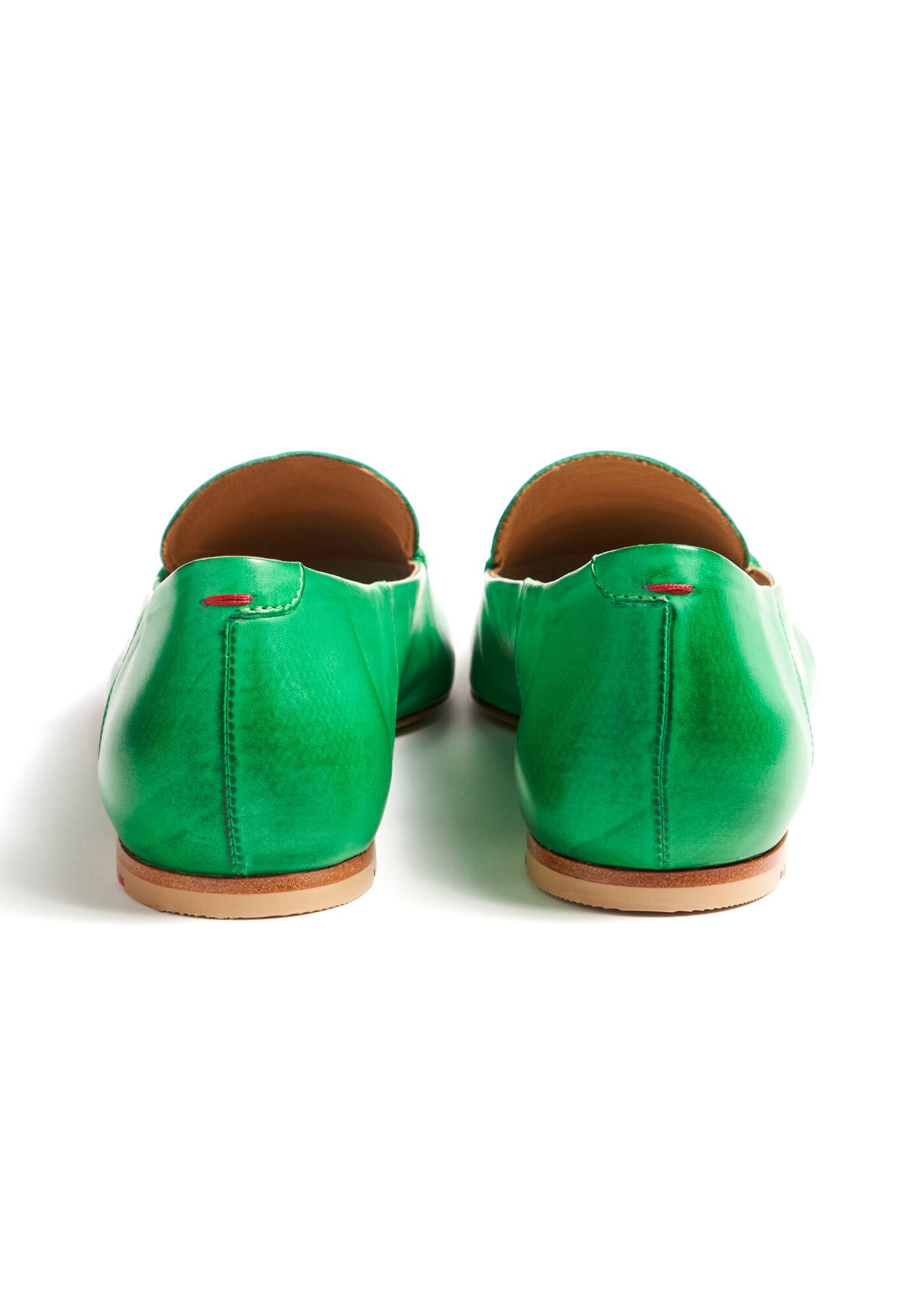 LLOYD Instappers in Groen: voorkant