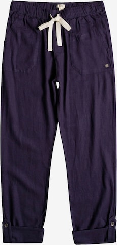 ROXY Regular Trousers in Blue: front