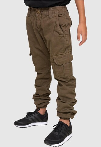 Urban Classics Tapered Broek in Groen